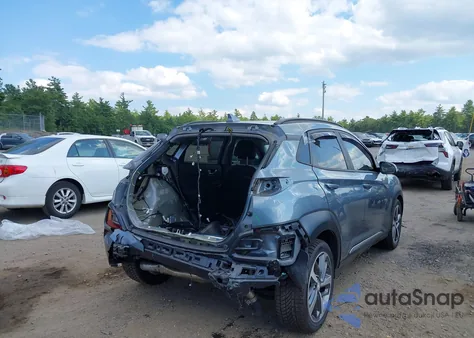 2020 Hyundai Kona Limited из США, поврежденный, VIN KM8K3CA56LU497432